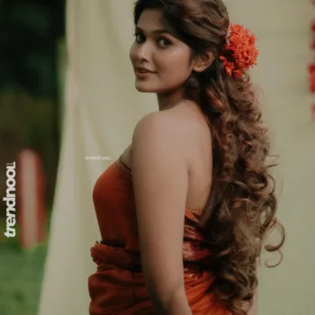 Haritha Harigovindan Glows in Red & Blue: