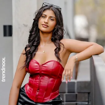 Netanya Vather Owns the Feed in Leather Luxe