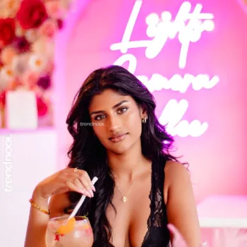 Netanya Vather Owns the Feed in Leather Luxe