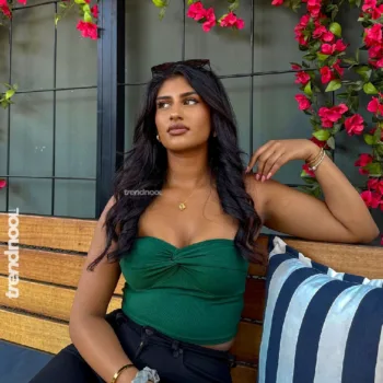 Netanya Vather Owns the Feed in Leather Luxe