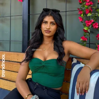 Netanya Vather Owns the Feed in Leather Luxe