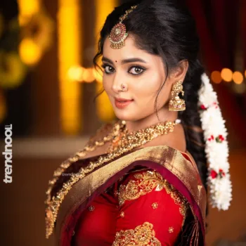 Sangeetha Kalyankumar bridal sarees