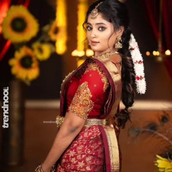 Sangeetha Kalyankumar bridal sarees