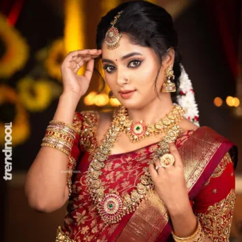 Sangeetha Kalyankumar bridal sarees