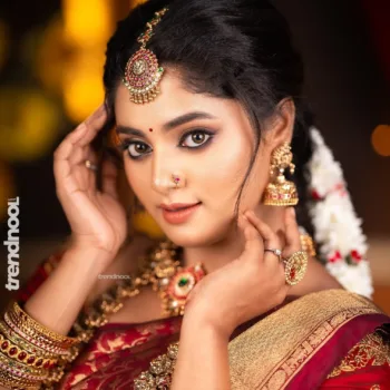 Sangeetha Kalyankumar bridal sarees