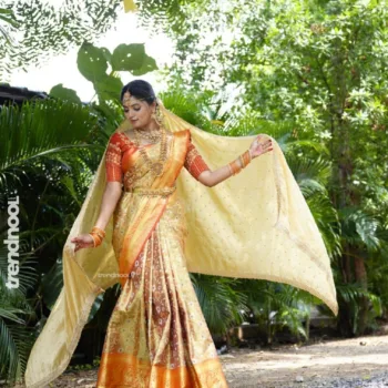 Sangeetha Kalyankumar bridal sarees