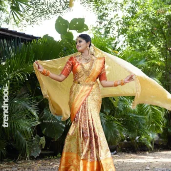 Sangeetha Kalyankumar bridal sarees