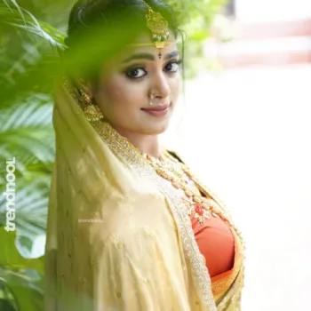Sangeetha Kalyankumar bridal sarees