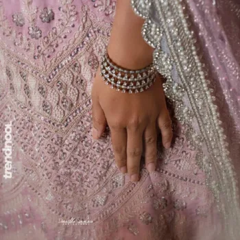 Dinakshie Priyasad lavender lehenga choli
