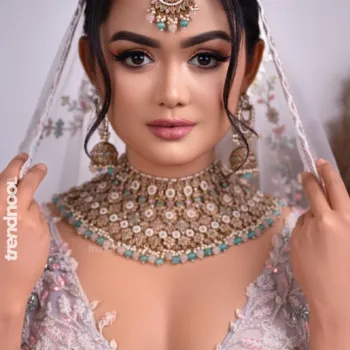 Kavihari Haputhanthri pastel embroidered lehanga