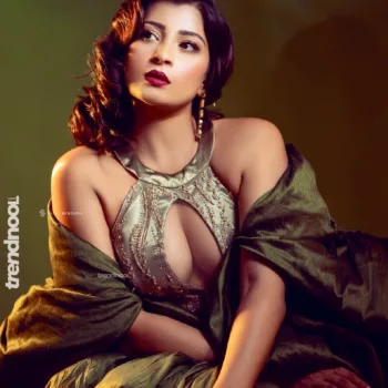 Nadeesha Hemamali olive green cutout gown