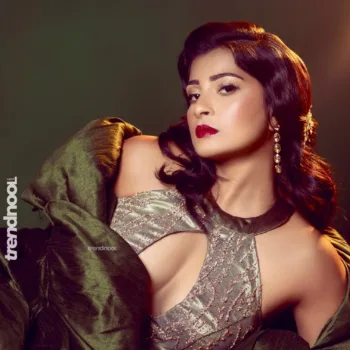 Nadeesha Hemamali olive green cutout gown