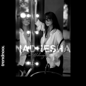 Nadeesha Hemamali black and white tuxedo set