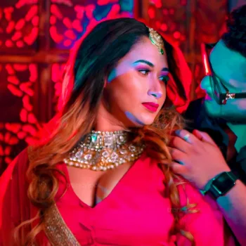 Priyanka Barnitta pink lehenga in Ye Dil Tere Hath Pe