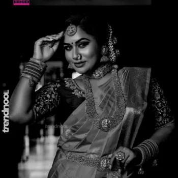 SteffaNy JoHn pink bridal saree